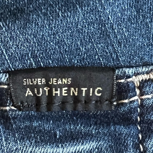 Authentic by SILVER JEANS "The Curvy Boyfriend" Jean Size 4 NWT - Picture 11 of 12